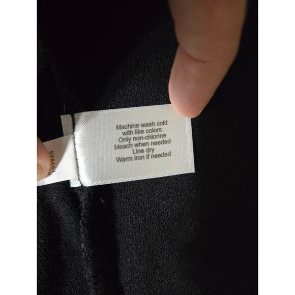 Lane Bryant size 26/28 women's black plus size sleeveless tunic - Picture 7 of 9